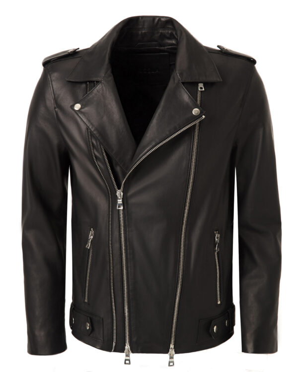 Men’s Biker Leather Jacket