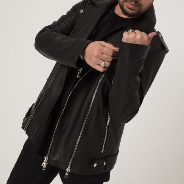 Men’s Biker Leather Jacket