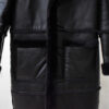 Men's Genuine Shearling Long Fur Coat