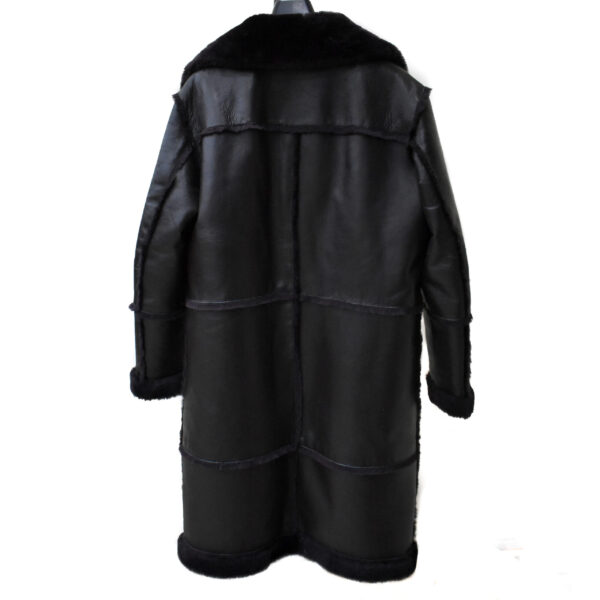 Men's Genuine Shearling Long Fur Coat