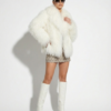 Luxurious Mongolian Lamb Fur Jacket | Curly Sheepskin Winter Coat | Shaggy Natural Tibetan Coat