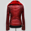 Red Python Jacket