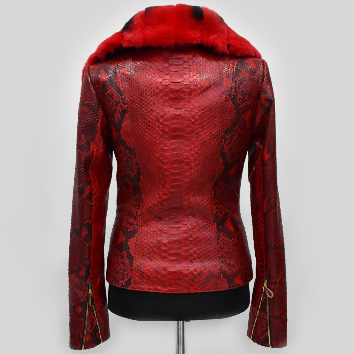 Red Python Jacket