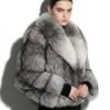 Grey Frost Fox Fur Jacket 9 +parent_title+
