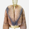 Gold Cross Fox Fur Jacket 14 Gold Cross Fox Fur Jacket