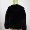 Black Fox Fur Coat: Women's Luxury Jacket