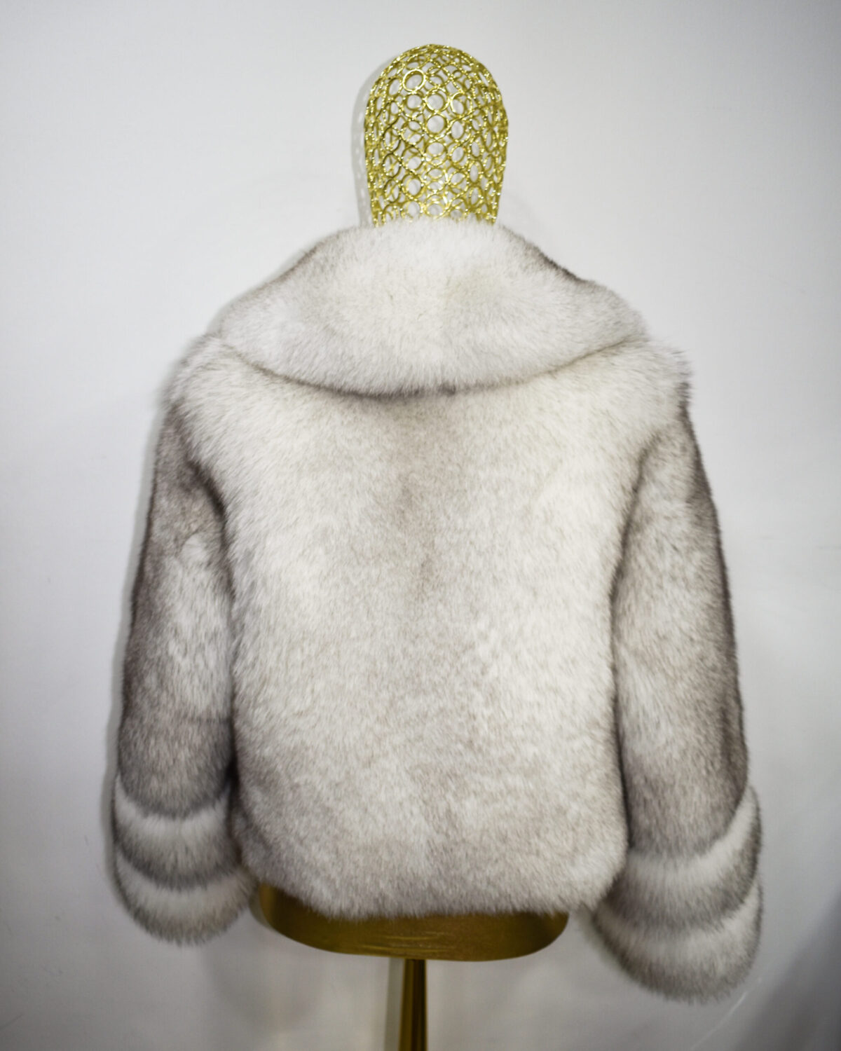 White Fox Fur Coat: Women's Luxury Jacket