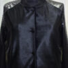 Black Python Bomber Jacket