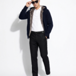 Wool Knit Cardigan: Merino Sheep Fur Lined Hooded Sweater