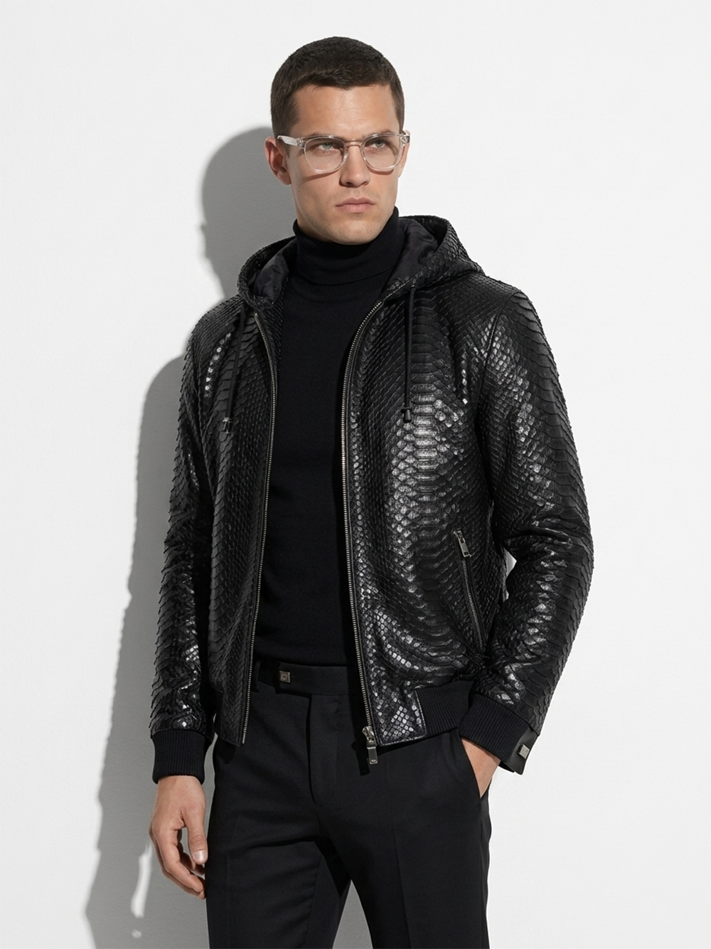 Python Hooded Jacket