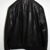 695e597d59f447123fa4e498.jpg Suede Trim Intrecciato Lambskin Black Hand Woven Genuine Leather Men's Bomber Jacket