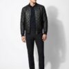 695e597f59f447123fa4e4ec.jpg Handmade Quilted Leather Bomber Jacket – Luxury Black Diamond-Stitch Men’s Designer Outerwear
