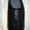 Men's Quilted Lambskin Vest: Genuine Python Leather Trim