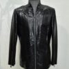 695e599b59f447123fa4eb1f.jpg Exotic Black Python Skin Jacket | Men's Luxury Leather Coat | Handmade Genuine Snake Skin Outerwear