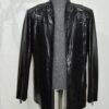 695e599e59f447123fa4eb7e.jpg Exotic Black Python Skin Jacket | Men's Luxury Leather Coat | Handmade Genuine Snake Skin Outerwear