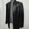 695e599f59f447123fa4eb84.jpg Exotic Black Python Skin Jacket | Men's Luxury Leather Coat | Handmade Genuine Snake Skin Outerwear