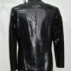 695e59a059f447123fa4eb97.jpg Exotic Black Python Skin Jacket | Men's Luxury Leather Coat | Handmade Genuine Snake Skin Outerwear
