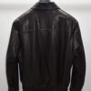 695e59d959f447123fa50e98.jpg Horsebit Men's Italian Lambskin Black Genuine Leather Bomber Jacket