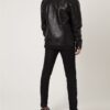 Men's Black Python Leather Exotic Snake Skin Luxury Bespoke Jacket