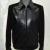 Men's Handmade Python Leather Suede Jacket