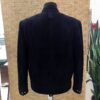 Metis Suede Genuine Leather Men's Luxury Navy Blue Bespoke Jacket