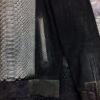 Men's Handmade Python Leather Suede Jacket