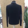 695e59ed59f447123fa53c0f.jpg Genuine Python Leather Knit Cotton Men's Luxury Navy Blue Black Cardigan