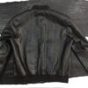 Men's Genuine Python Leather Made To Measure Bespoke Black Bomber Jacket