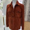 695e5a0959f447123fa57101.jpg Tan Brown Suede Field Jacket | Men's Leather Shacket | Classic Button-Up Outerwear