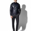 Men's Genuine Python Leather Luxury Snake Skin Exotic Hoodie Jacket