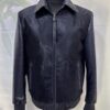 Genuine Python & Pony Hair Bomber Jacket - Handmade Luxury