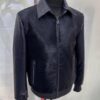 Genuine Python & Pony Hair Bomber Jacket - Handmade Luxury
