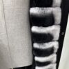 695e5a9559f447123fa582dd.jpg Luxury Cashmere Coat with Rex Rabbit Fur Trim | Long Black Winter Hooded Overcoat