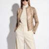 695e604559f447123fa6437f.jpg Genuine Natural Python Skin Racer Jacket - Exotic Beige Snake Leather Luxury Moto Coat