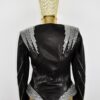 695e607e59f447123fa65f97.jpg Rhinestone Black Leather Jacket • Women’s Crystal Studded Biker Coat
