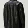 695e60ac59f447123fa66bee.jpg Intrecciato Woven Leather Shirt: Women's Handmade Lambskin Oversized Jacket