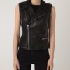 695e60b659f447123fa66e20.jpg Women's Genuine Leather Black Removable Sleeves Motorcycle Biker Jacket Vest