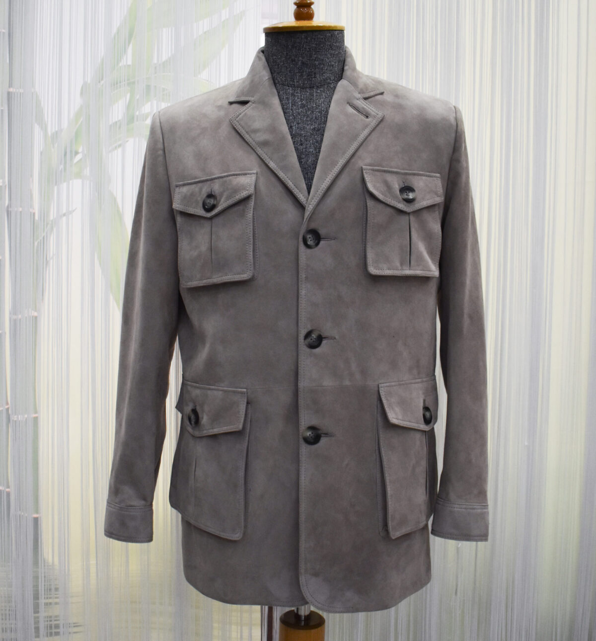 Metis Suede Safari Jacket