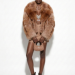 The Golden Brown Fox Fur Coat