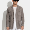 Metis Suede Safari Jacket