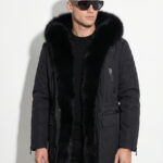 Technical Fox Fur Trim Parka