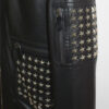 Star Studded Nappa Leather Bomber