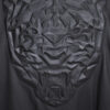 Tiger Embossed Matte Leather Bomber