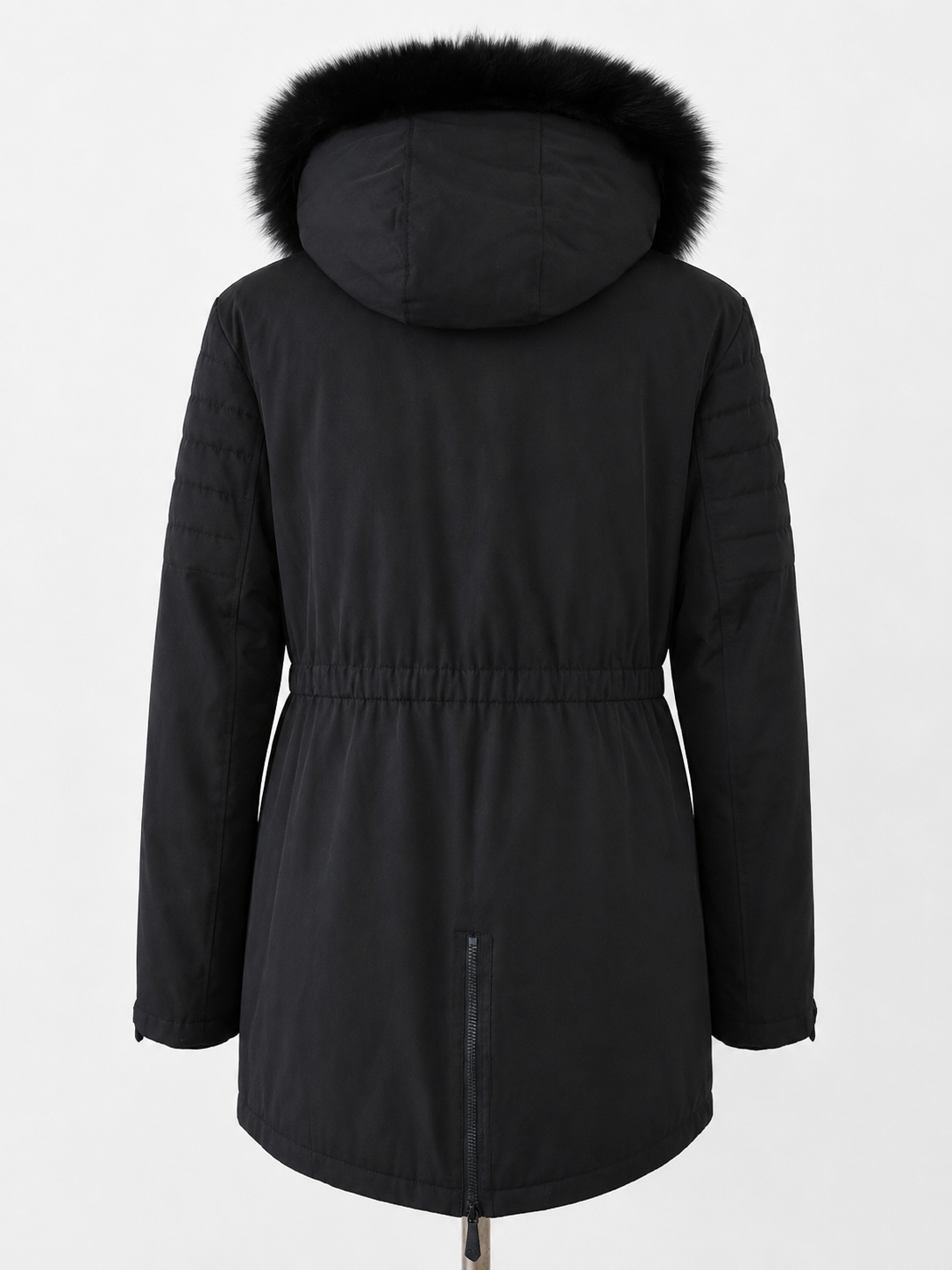 Technical Fox Fur Trim Parka