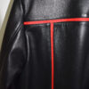 The Monaco Sport-Piped Leather Bomber Jacket