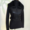 Cropped Shearling Fur Jacket