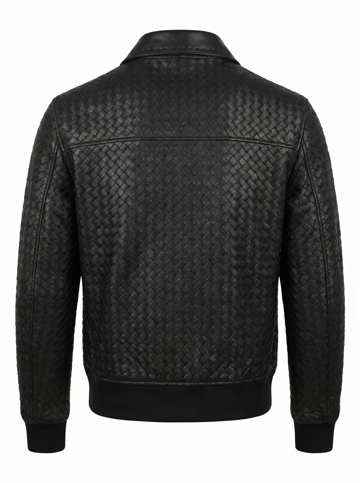 485-1 The Intrecciato Woven Cargo Bomber