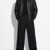 The Intrecciato Woven Cargo Bomber