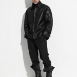 Intrecciato Hand-Woven Leather Overshirt