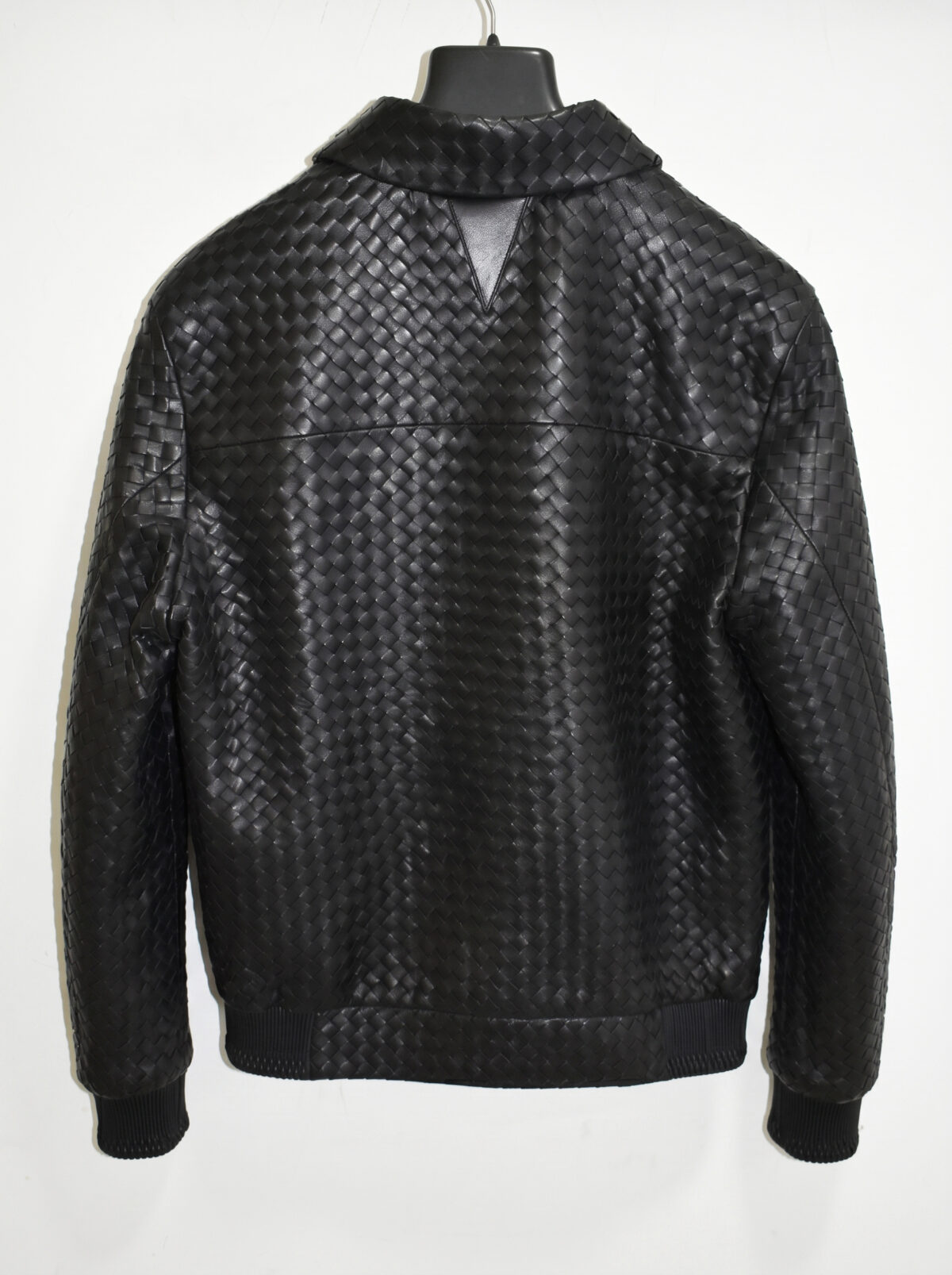 Fine Intrecciato Lambskin Bomber Jacket